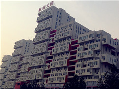 [鄭州真石漆]富士康冠達(dá)花園個性設(shè)計，只用超前單彩真石漆